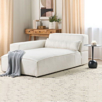 Kivona Hellnar Right-Hand Fabric Chaise Lounge