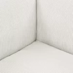 Splash Annai 129" Wide Reversible Modular Corner Sectional with Ottoman