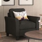 Kivona Classic Design Fabric Upholstered Armchair