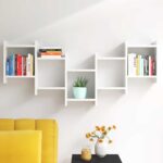 Kivona Dillow 10-Piece Floating Wall Shelves