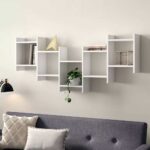 Kivona Dillow 10-Piece Floating Wall Shelves