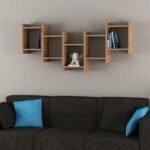 Kivona Dillow 10-Piece Floating Wall Shelves