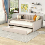 Elegant Twin Daybed with Pull-Out Trundle