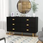 Splash Golden Handle Chest of Drawers