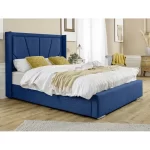 Kyrelle Fabric Upholstered Bed Frame