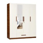 Splash Luxury 4-Door Wardrobe with Mirror