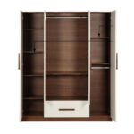 Splash Luxury 4-Door Wardrobe with Mirror