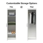 Splash Majesty One-Door Wardrobe Storage Cabinet