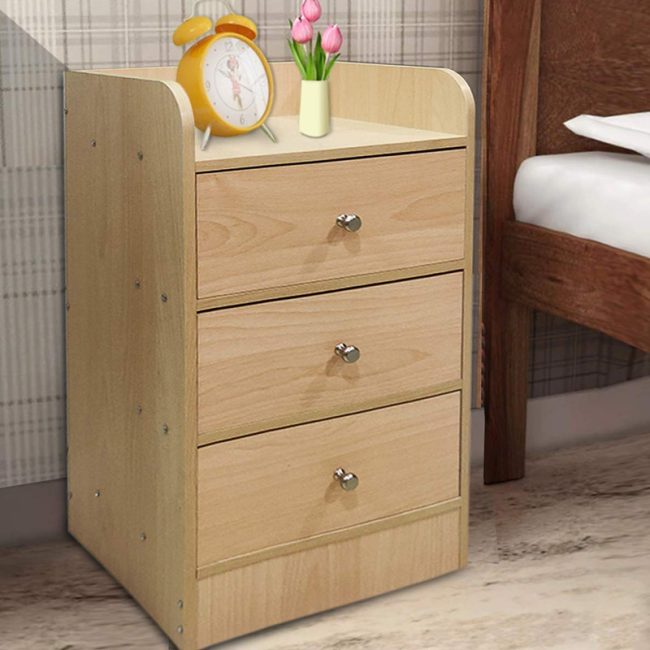 Splash 3-Drawer Nightstand Splash 3-Drawer Nightstand