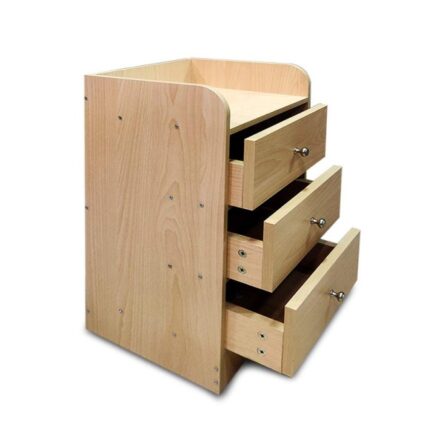 Splash 3-Drawer Nightstand