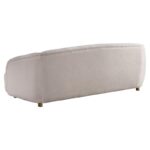 Kivona Modern Barrel Back Style Cushion Couch