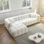 Kivona Boucle Upholstered Sofa
