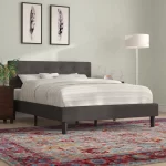Ridley Button Tufted Upholstered Bed Frame