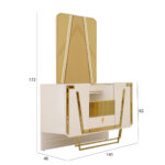 Kivona Vera Bedroom Set (Without Wardrobe)