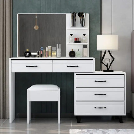 Kivona Space-Saving Makeup Organizer Table