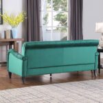 Kivona Traditional Chesterfield Button Tufted 3-Seater Couch