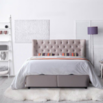 Furniture Link Mayfair Luxe Champagne Ottoman Bed