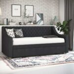 "Kivona Fabric Upholstered Furniture Daybed"