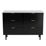 Splash Vertical 6-Drawer Chest of Drawers Storage