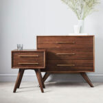 Kivona Modern Wooden Nightstand