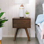 Kivona Modern Wooden Nightstand