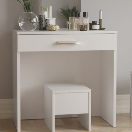 Kivona Caroline Dressing Table with Mirror and Stool