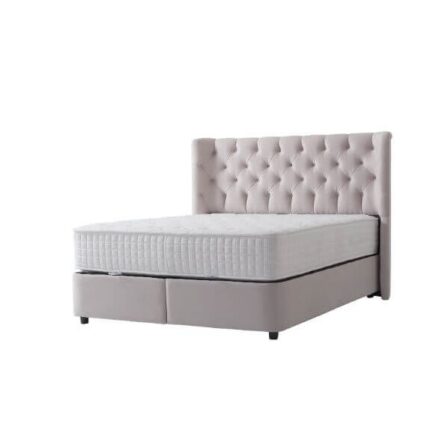 Furniture Link Mayfair Luxe Champagne Ottoman Bed