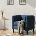 Kivona Rochelle Square Tufted Armchair