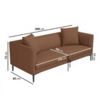 Splash Sienna Love Seat Sofa