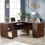 Kivona Affordable Cabrini L-Shaped Desks for Office Computer