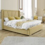 Kyrelle Fabric Upholstered Bed Frame