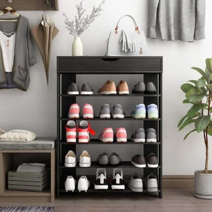 Kivona Open Shelves Shoe Rack