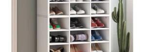 Kivona 8-Pair Shoe Storage Cabinet