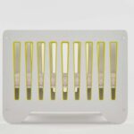 Kivona Baby Crib with Side Railing in Yellow