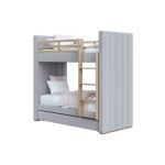 Kivona Double Bunk Bed with Trundle