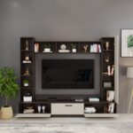 Kivona Entertainment TV Cabinet with Shelves