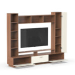 Kivona Entertainment TV Cabinet with Shelves