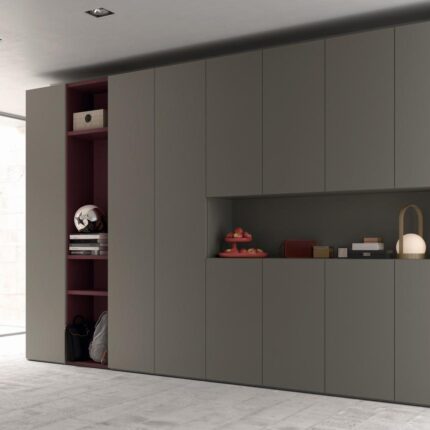 KIVONA Luxe Poker Wall Unit & Wardrobe Composition 11