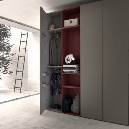 KIVONA Luxe Poker Wall Unit & Wardrobe Composition 11