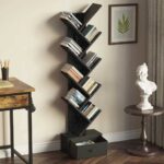 Kivona Geometric Bookcase with Bins