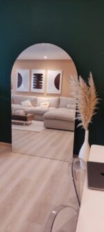 Kivona Half Moon Frameless XL Mirror