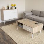 Kivona 4 Legged Coffee Table with Storage