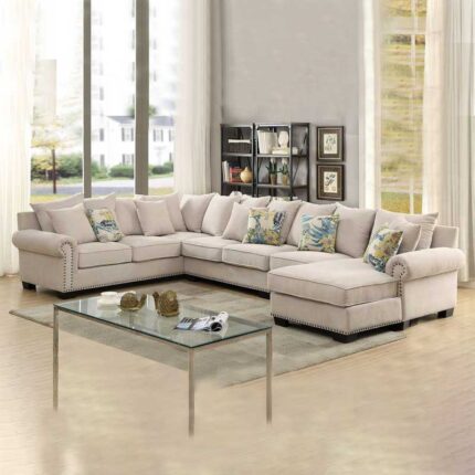 Kivona Riti Stylish 4-Piece Sofa Set