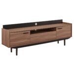 Kivona Walnut Wooden TV Stand