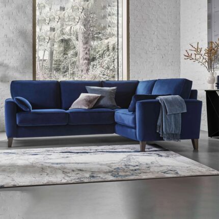 Kivona Brondby Compact Fabric Corner Sofa