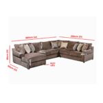 Kivona Windsor U-Shape Sofa Set