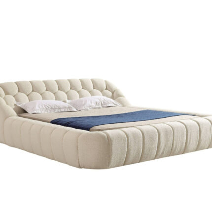 KIVONA Bubble Boucle Fabric Bed