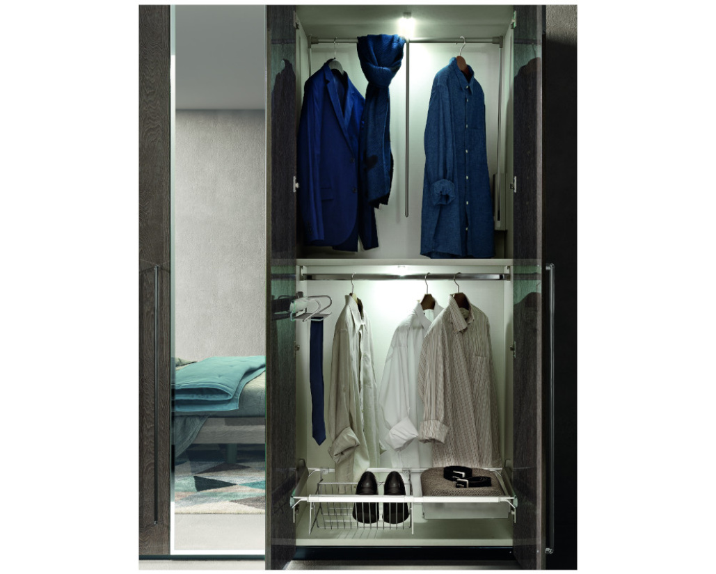 KIVONA Picasso 4-Door Wardrobe