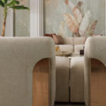 Kivona Luxe Rose Gold Sofa