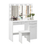 Kivona Braunstein Dressing Table with Mirror